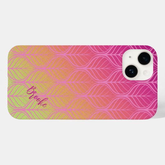 Kleurrijk Rainbow esthetisch patroon Case-Mate iPhone Case (Achterkant (horizontaal))