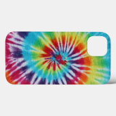 Kleurrijk Rainbow Spiral Textile Pattern Case-Mate iPhone Case (Achterkant (horizontaal))