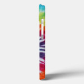 Kleurrijk Rainbow Spiral Textile Pattern Case-Mate iPhone Case (Achterkant / Links)