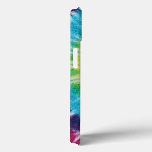 Kleurrijk Rainbow Spiral Textile Pattern Case-Mate iPhone Case (Achterkant / Rechts)