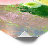 Kleurrijk Ranunculus Boeket Poster (Hoek)