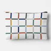 Kleurrijk raster met negatieve ruimte-impressionis etui (Voorkant)