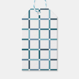 Kleurrijk raster met Negatieve Ruimte Zee Tonen Kl Cadeaulabel