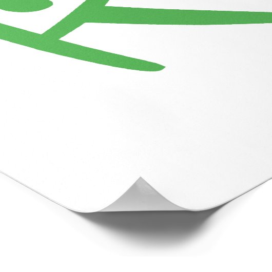 Kleurrijk Recyclen Poster (Hoek)