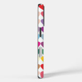 Kleurrijk Regenboog Hartjes Patroon Case-Mate iPhone Case (Achterkant / Rechts)