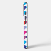 Kleurrijk Regenboog Hartjes Patroon Case-Mate iPhone Case (Achterkant / Links)