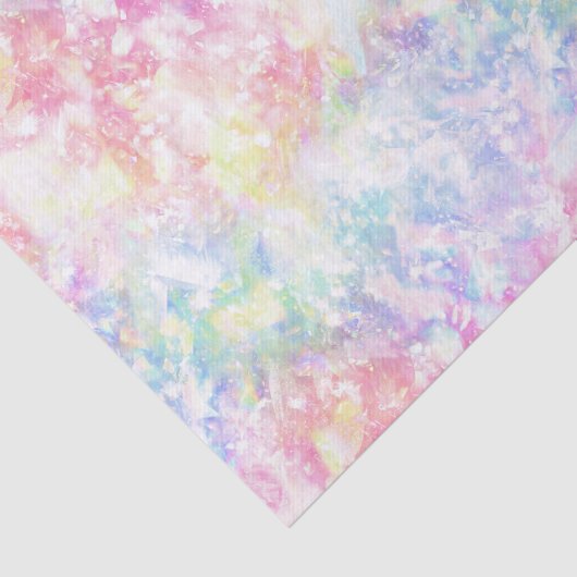 Kleurrijk regenboog holografisch iriserend kristal tissuepapier (Detail)