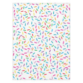 Kleurrijk regenboog sprenkels patroon tafelkleed (Voorkant)