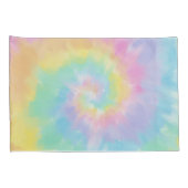 Kleurrijk regenboogkleurig kleurstofpatroon kussensloop (Achterkant-Rechts)