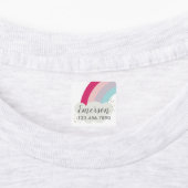 Kleurrijk regenbooglabel kinder waterdicht labels (Aangebracht)