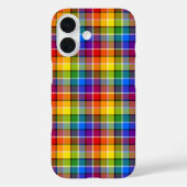 Kleurrijk regenboogpatroon Case-Mate iPhone case (Achterkant)