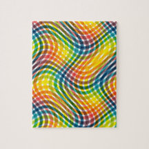 Kleurrijk regenboogpatroon