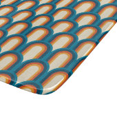 Kleurrijk regenboogpatroon Retro Arch Snijplank (Hoek)