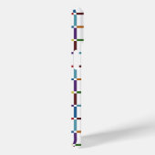 Kleurrijk regenboograster met negatieve ruimte Case-Mate iPhone case (Achterkant / Rechts)