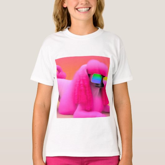Kleurrijk regenboogschoentje Caticorn Kat T-Shirt (Voorkant)
