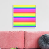 Kleurrijk regenboogspectrum canvas afdruk (Insitu (Woonkamer))