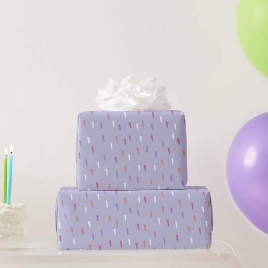 kleurrijk regenpatroon cadeaupapier (Feestgeschenken)