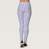 kleurrijk regenpatroon leggings (Achterkant)