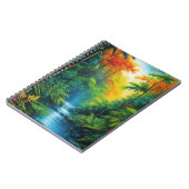 Kleurrijk regenwoud notitieboek (Linkerzijde)