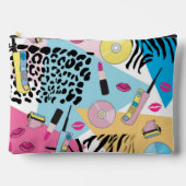 Kleurrijk Retro 1990's Nineties Patroon Etui (Voorkant)