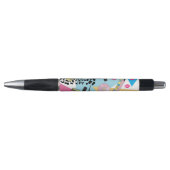 Kleurrijk Retro 1990's Nineties Patroon Pen (Voorkant)
