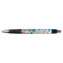 Kleurrijk Retro 1990's Nineties Patroon Pen