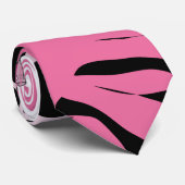 Kleurrijk Retro 1990's Nineties Patroon Stropdas (Opgerold)