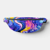 Kleurrijk Retro Abstract Patroon Heuptasje (Liggend)