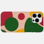Kleurrijk Retro Abstract Vormpatroon Case-Mate iPhone Case (Achterkant (horizontaal))