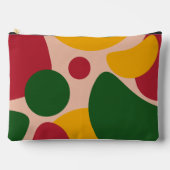 Kleurrijk Retro Abstract Vormpatroon Etui (Voorkant)
