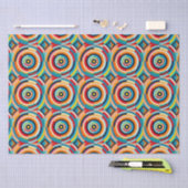 Kleurrijk retro cirkelvormig papier (Craft)