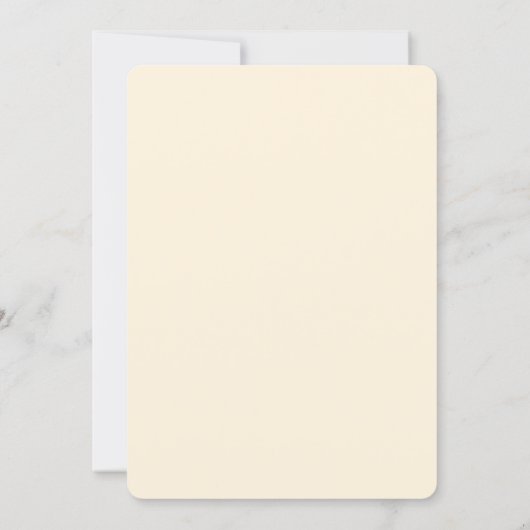 Kleurrijk Retro Script Boog Frame Afstuderen Aankondiging (Achterkant)