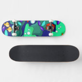 Kleurrijk Rif Vissen Skateboard Dek (Horizontaal)