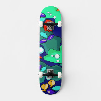 Kleurrijk Rif Vissen Skateboard Dek