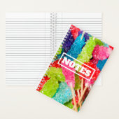 Kleurrijk Rock Snoep Notitieboek (Binnen)