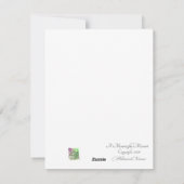 Kleurrijk Romantisch Hart Feestdagenkaart (Achterkant)