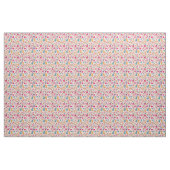 Kleurrijk romantisch patroon stof (Yard (91,4 cm))