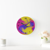 kleurrijk ronde klok (Huis)