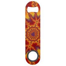 Kleurrijk rood, Paars en geel fractal