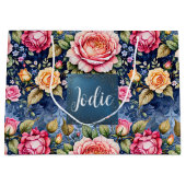 Kleurrijk Roos Fantasy Groot Cadeauzakje (Voorkant)