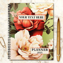 Kleurrijk  Roos Planner