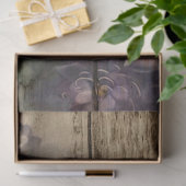 Kleurrijk Rose Boeket Geschilderd op Rustiek Hout Tissuepapier (Geschenk)