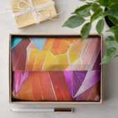 Kleurrijk Rotskristal Kunst Tissuepapier (Geschenk)