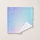 Kleurrijk, roze en blauw bad handdoek (Wasdoekje)