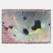 Kleurrijk roze geel blauw deken (Voorkant)