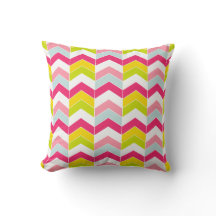 Kleurrijk Roze ZigZag Chevron patroon