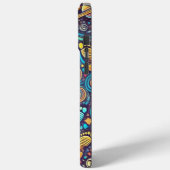 Kleurrijk Ruimtevaarder Ruimtewandeling Patroon Case-Mate iPhone Case (Achterkant / Links)