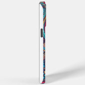 Kleurrijk Ruimtevaarder Ruimtewandeling Patroon Case-Mate iPhone Case (Achterkant / Rechts)