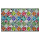 Kleurrijk , rustiek , patchwork , lapjes stof (Fat Quarter)