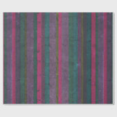 Kleurrijk Rustisch Hout Kijk Roze Blauwgroen Paars Cadeaupapier (Vlak)